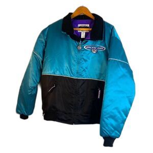 Arcticwear VTG Snowmobile Jacket Arctic Cat Bright Racing Coat Size Medium